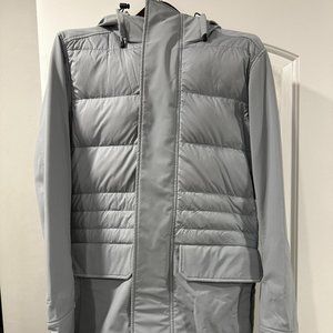 Canada Goose Breton Coat - Mens, Small, Fog (only worn a few times)